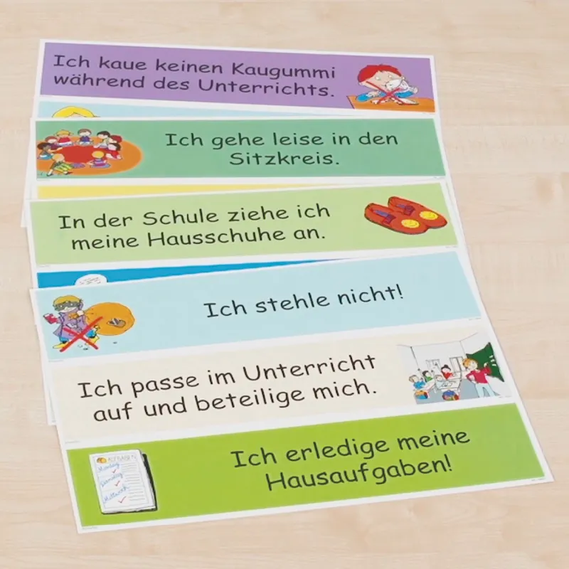 TimeTEX Klassenregel-Karten, 30-tlg.