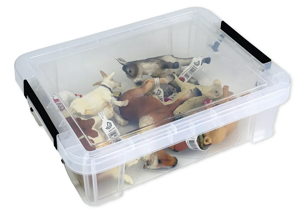 Set Bauernhof-Tiere, 9-tlg.