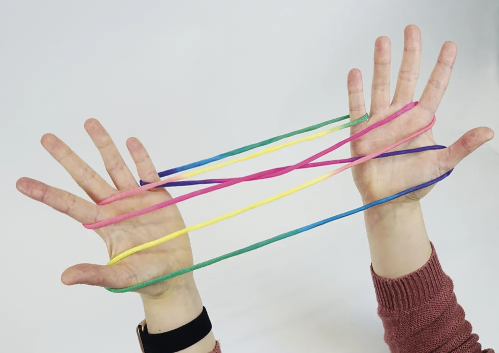Fadenspiel "Regenbogen"