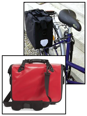 TimeTEX Fahrradtasche "Mobilia", schwarz, Planen/Nylongewebe II./SO