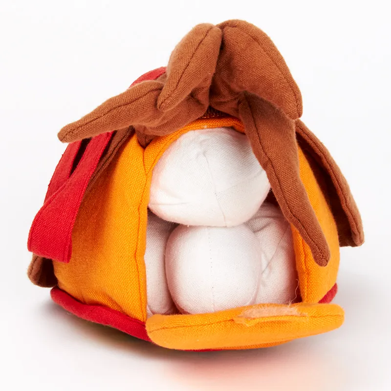 Levenscyclus stofmodel "Kip met kuikens", 8-delig