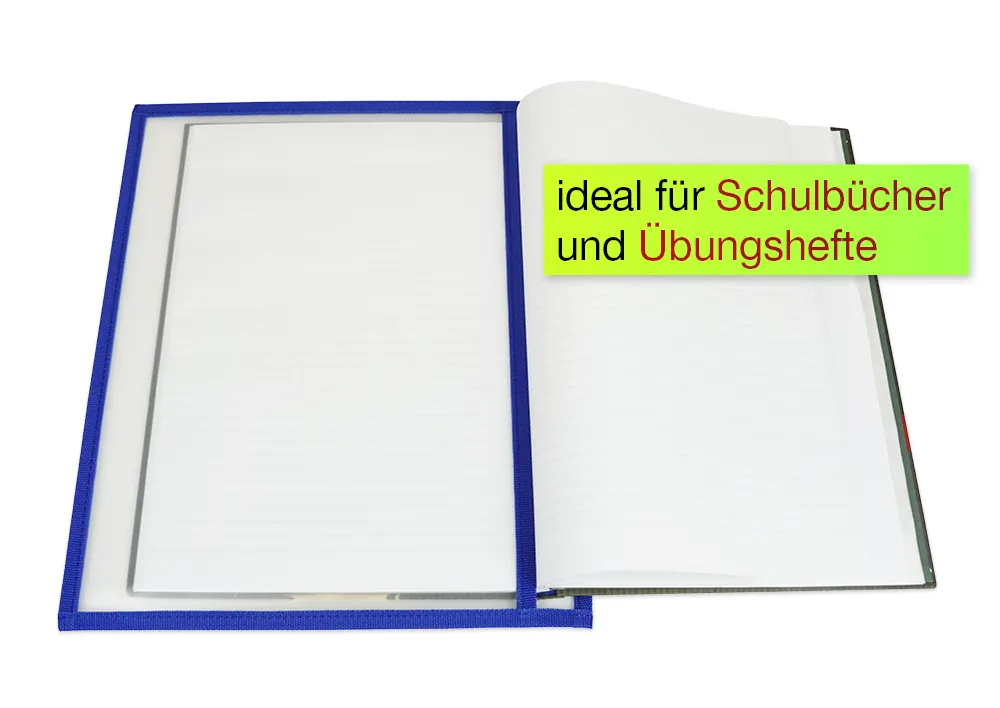 Fundas de aprendizaje y colección A4-Plus con borde de color, 10 unidades