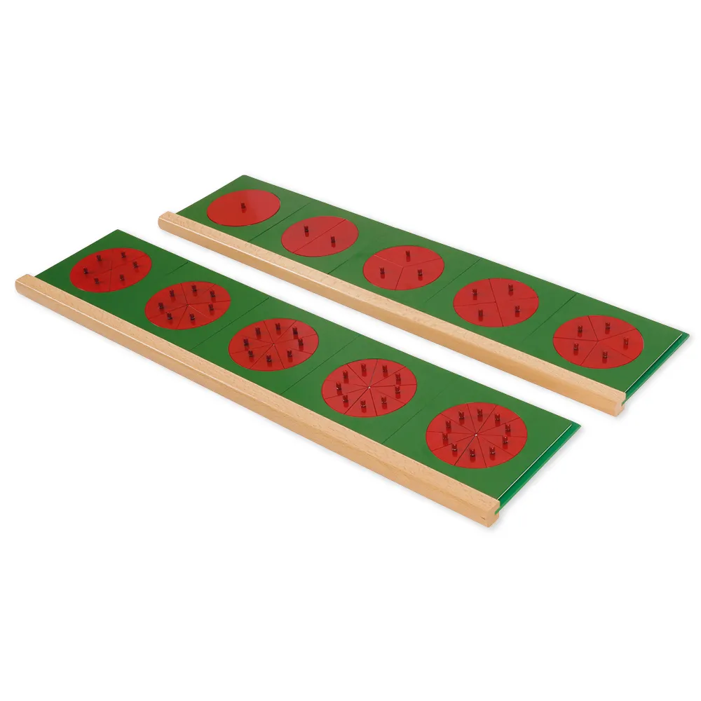 TimeTEX 2 Ständer für die metallenen Bruchrechenkreise "Montessori Premium"