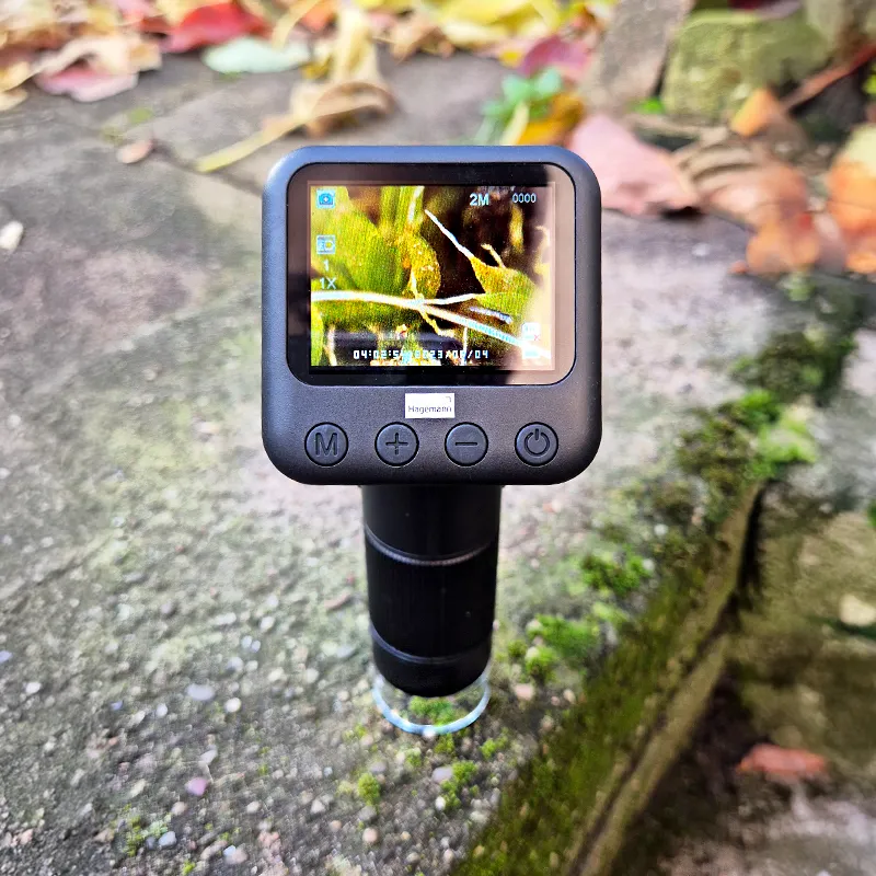 Digitales Taschen-Mikroskop, 800-fach, mit Bildschirm