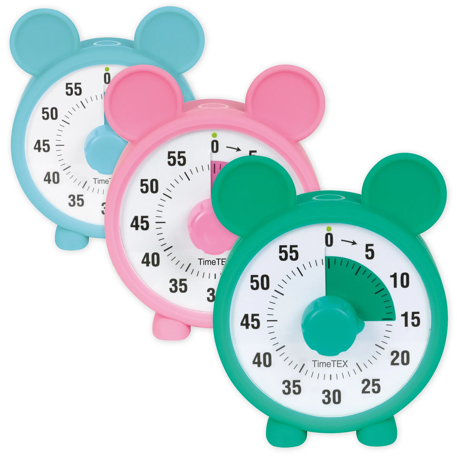 TimeTEX lydløs timer mus