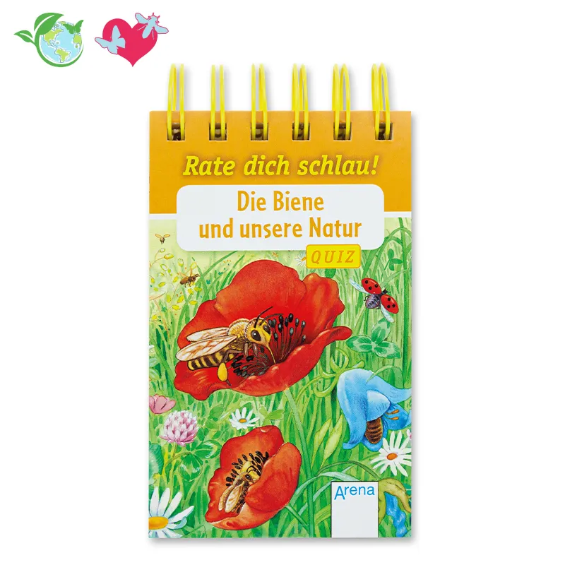 Quizblock "Rate dich schlau! Die Biene und unsere Natur", 80 Seiten