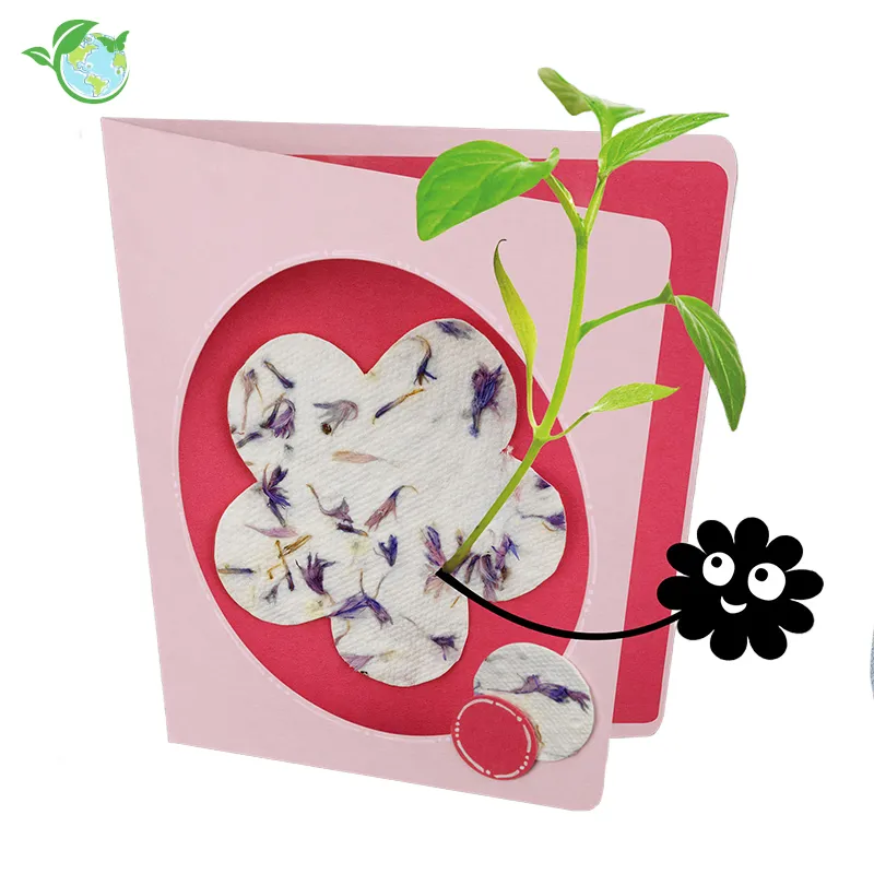 Bastelset "Blühendes Papier aus Altpapier", 11-tlg.