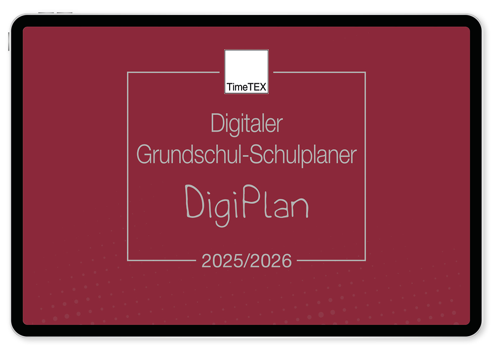 TimeTEX Digitaler Grundschul-Planer DigiPlan 2025/2026