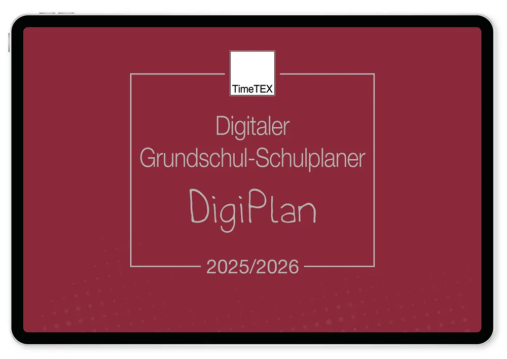 TimeTEX Digitaler Grundschul-Planer DigiPlan 2025/2026