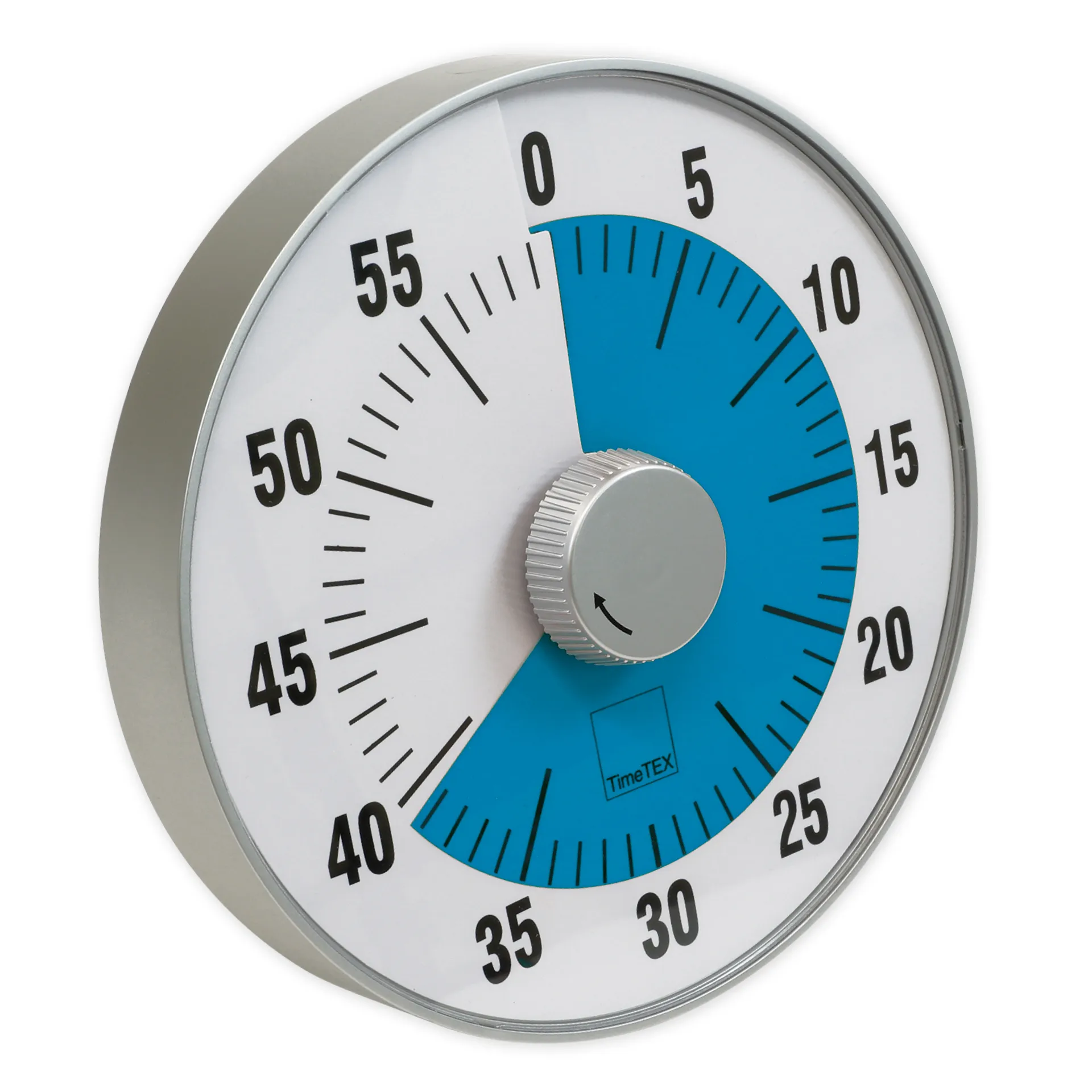 TimeTEX Zeitdauer-Uhr "lautlos" L, 19 cm ø