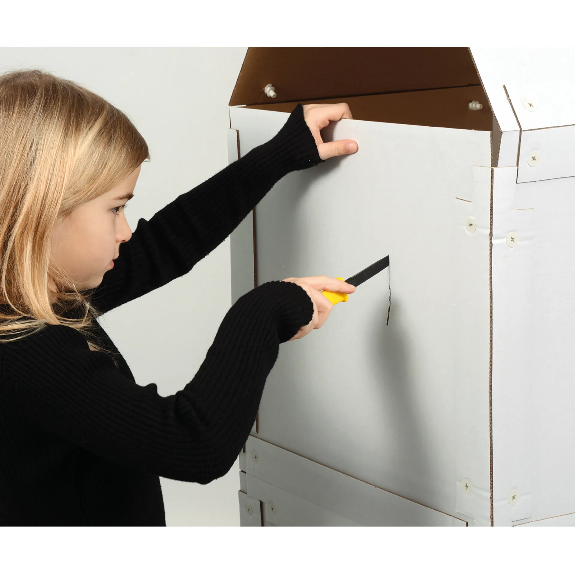 Karton-Set "Bauen mit Karton", 50-tlg.