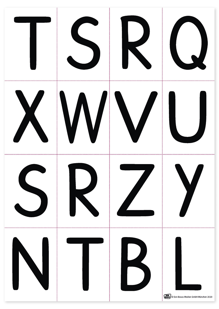 Buchstaben lernen mit der Erzählschiene