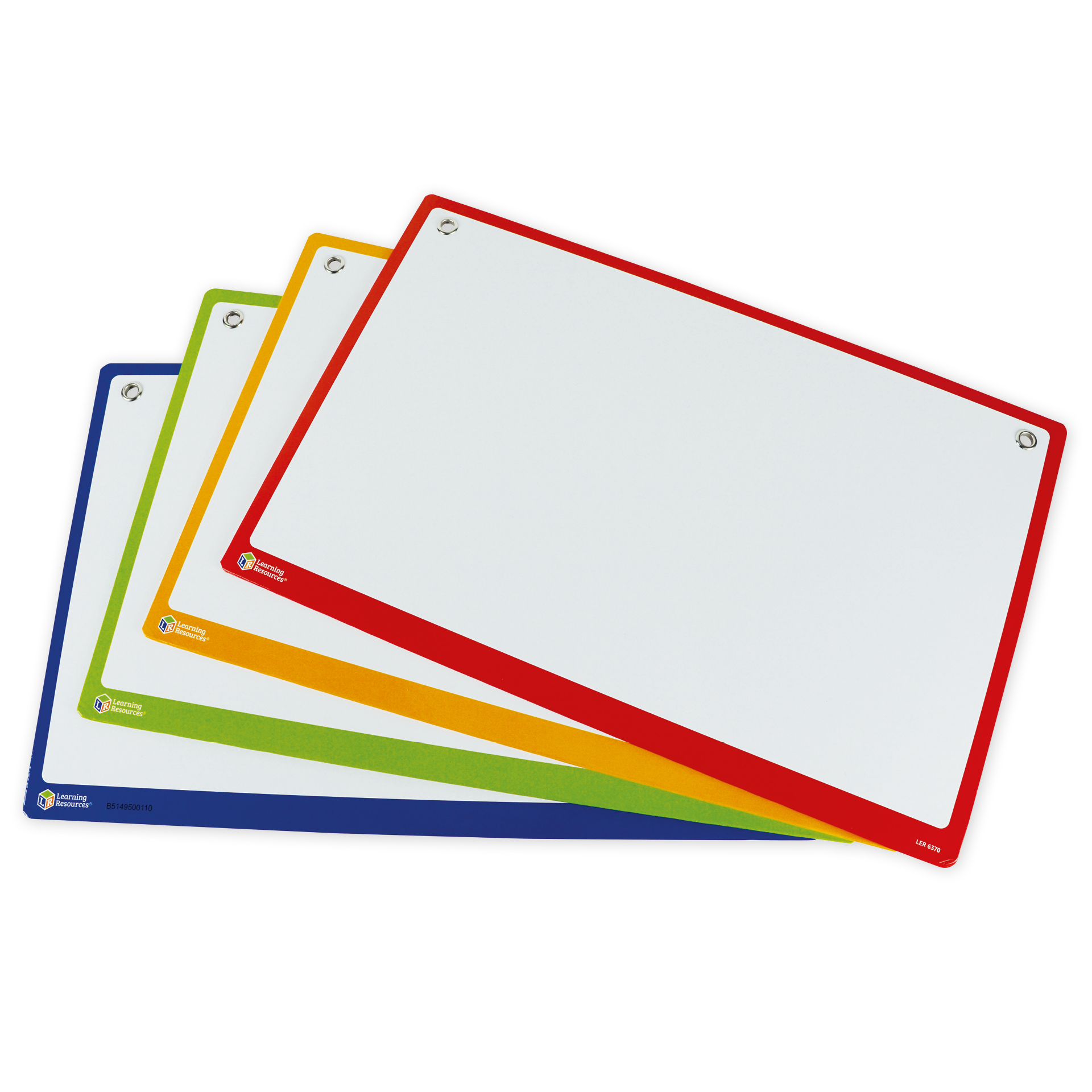 Set de tăblițe albe pentru activități în grup, magnetice, 28x43 cm, 4 buc.