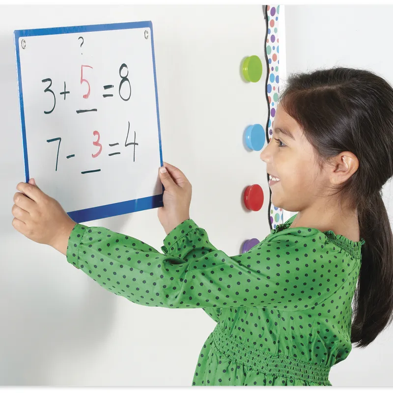 Set Gruppenarbeit-Whiteboards magnetisch, 28x43 cm, 4-tlg. Set Gruppenarbeit-Whiteboards magnetisch, 28x43 cm, 4-tlg.