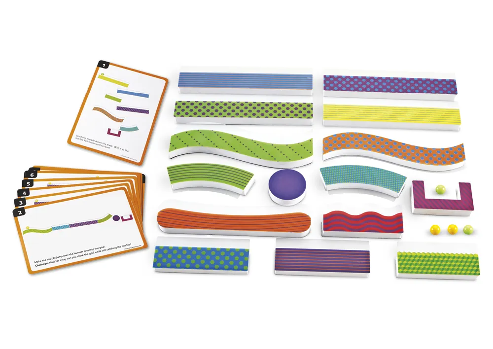 Magnetisk marmorlopp, 29 st.