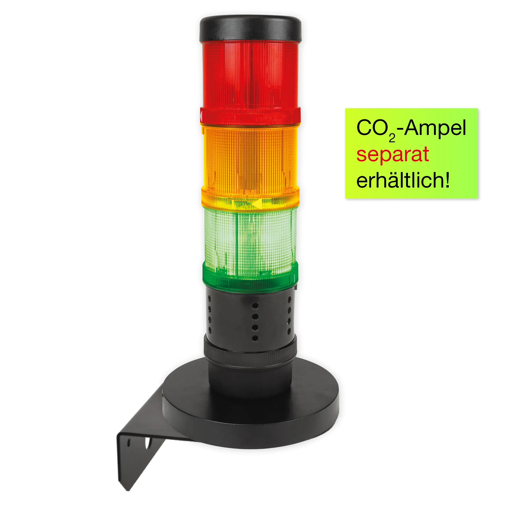 Beugel v. wandmontage  CO2-stoplicht