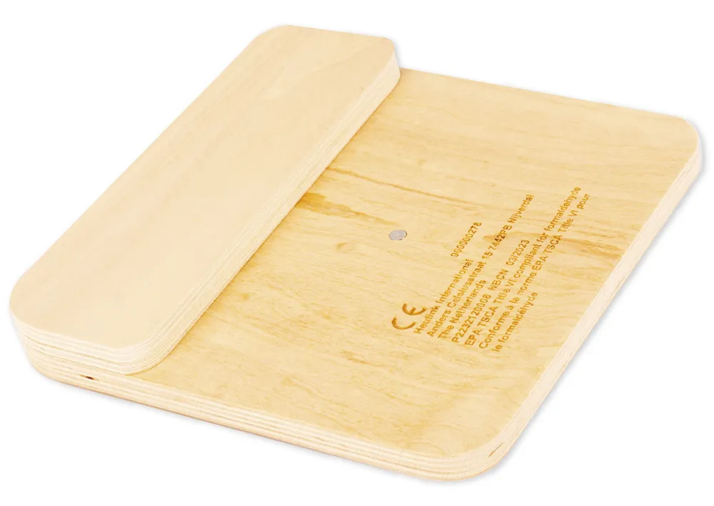 Schüler-Lern-Uhr 1-24 analog/digital, manuell, aus Holz