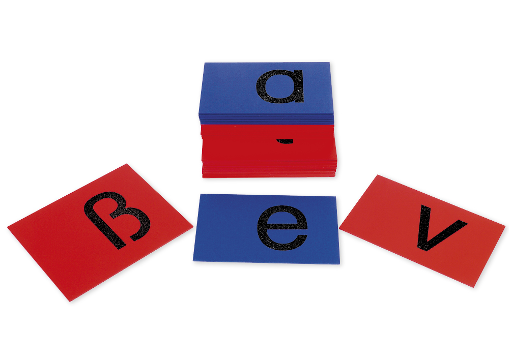 TimeTEX Sandpapier Kleinbuchstaben "Montessori Premium"