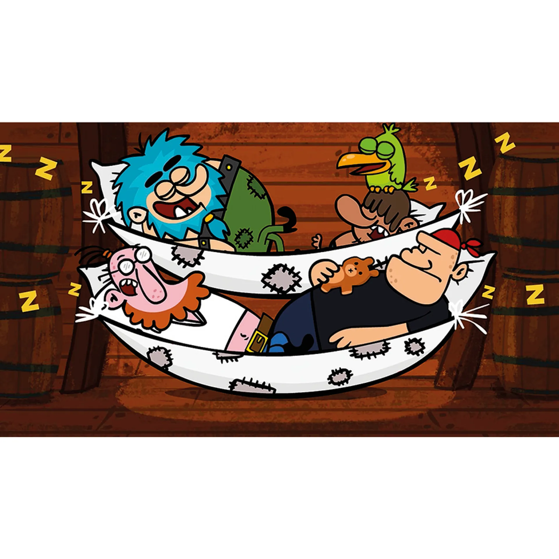 Buch "Die Piraten", 14 Seiten, Kniebuch mit Musik-CD