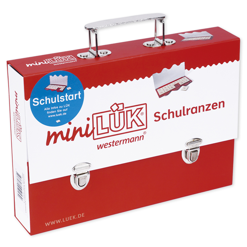 miniLÜK Schulranzen "Schulstart", 8-tlg. im Koffer