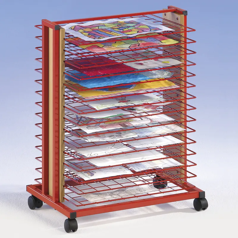 Kleiner Trockenwagen mit 10 Ablagen