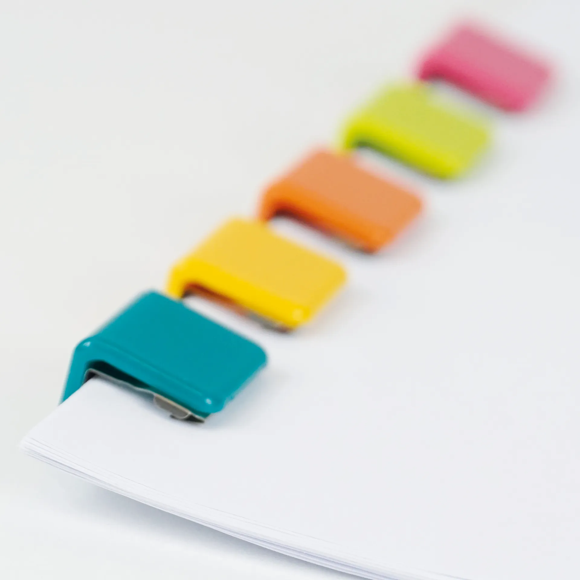 Set Papierstapel-Klammern XL, 5-tlg., opak