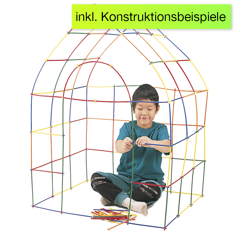 Konstruieren mit Halmen, 230-tlg.