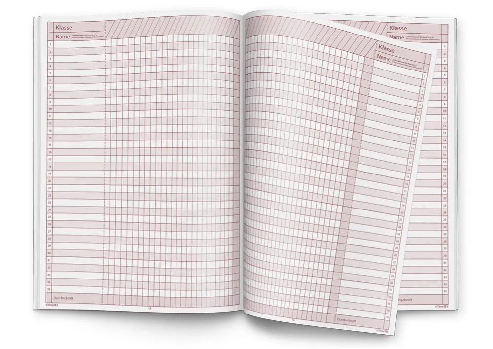 TimeTEX Schul-Notenheft A4