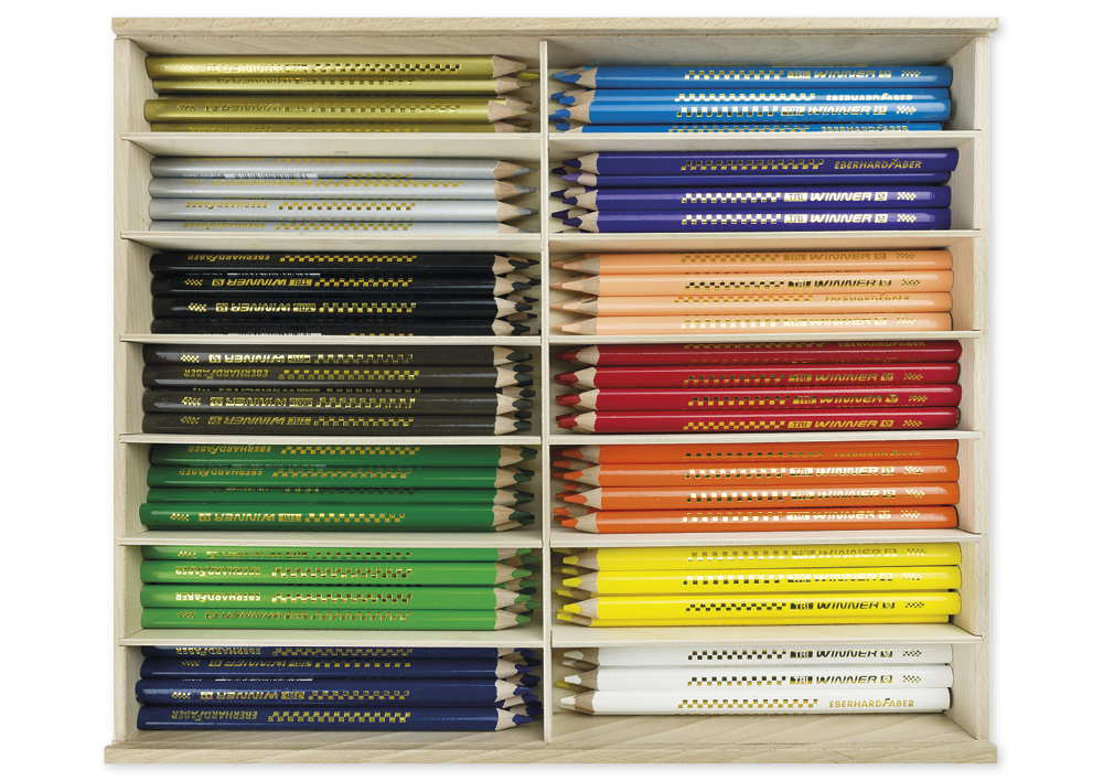 TimeTEX Eberhard Faber TRI Winner, 114-tlg. in Holzbox