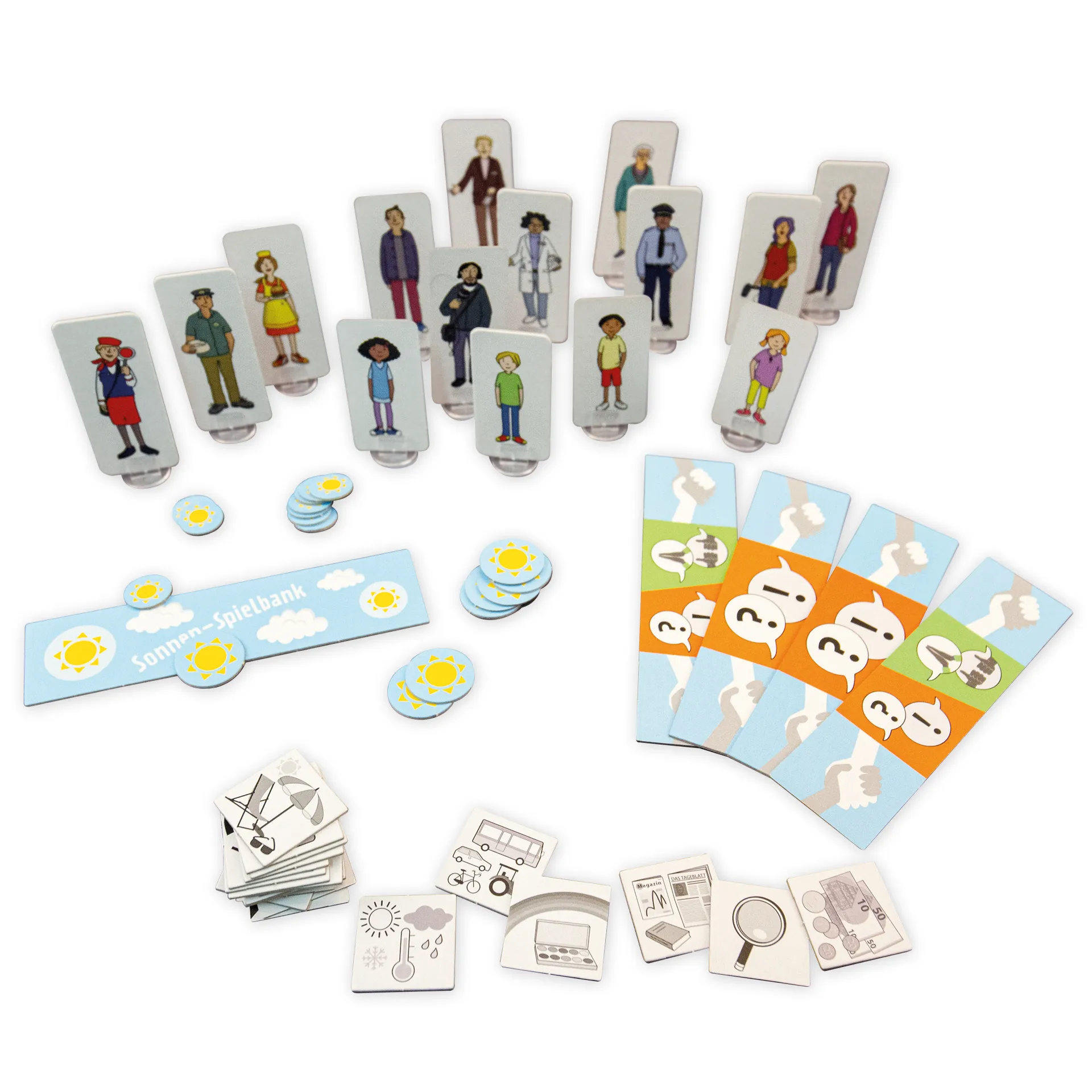 Lernspiel "Rettet Quasselhausen", 182-tlg.