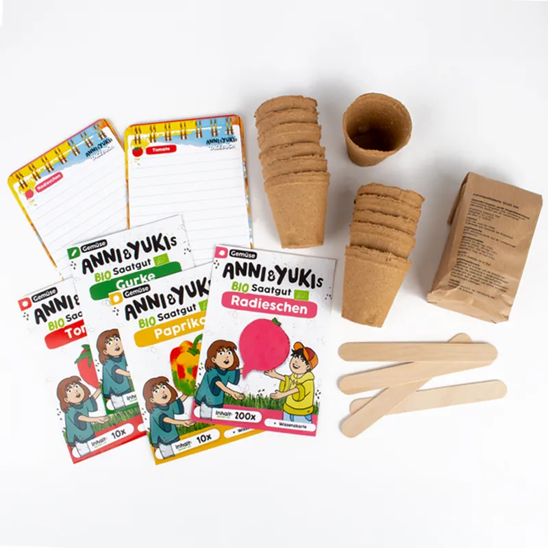 Pflanzset "Anni & Yukis Gemüsetruhe", 26-tlg.