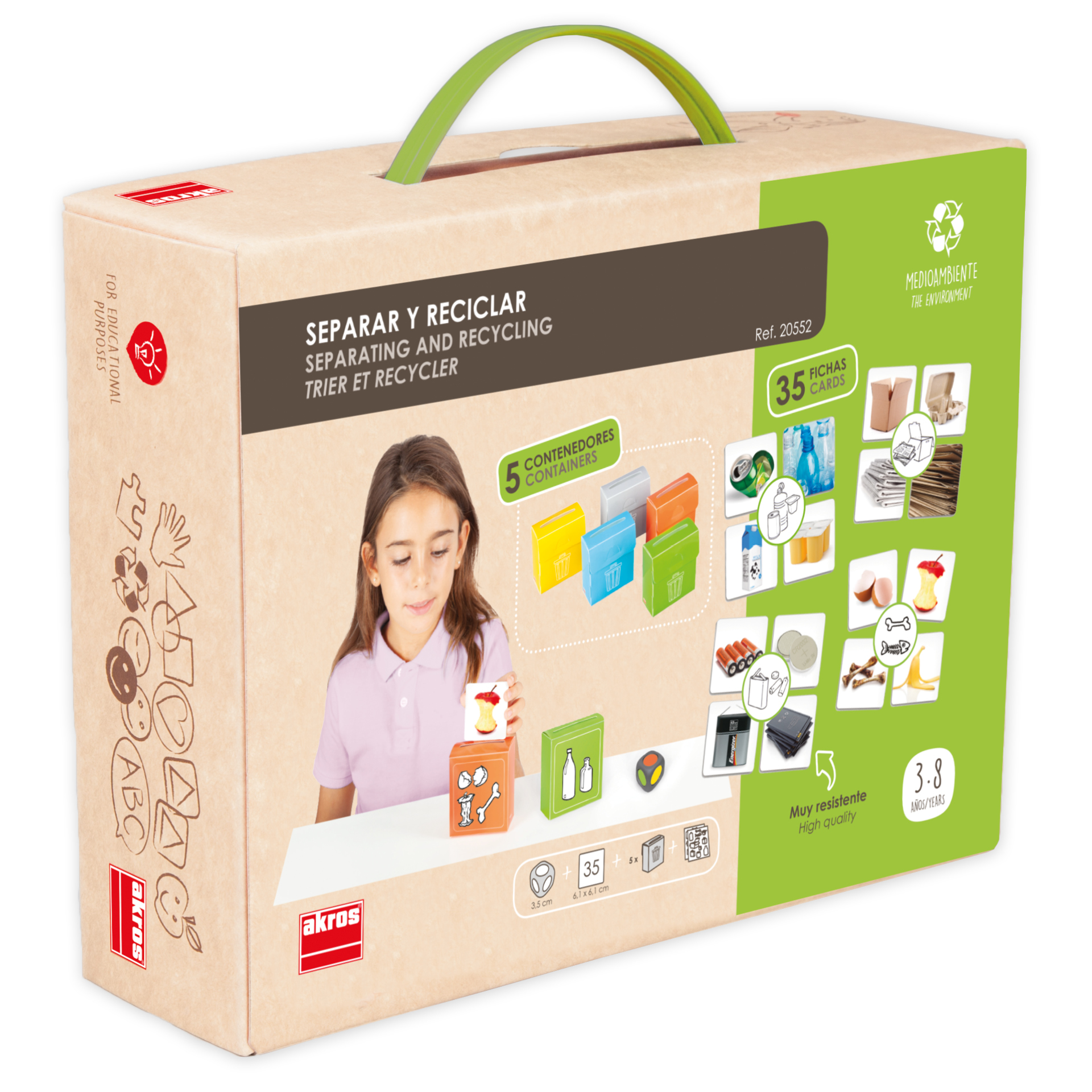 TimeTEX Set "Mülltrennung erlernen", 43-tlg. im Koffer