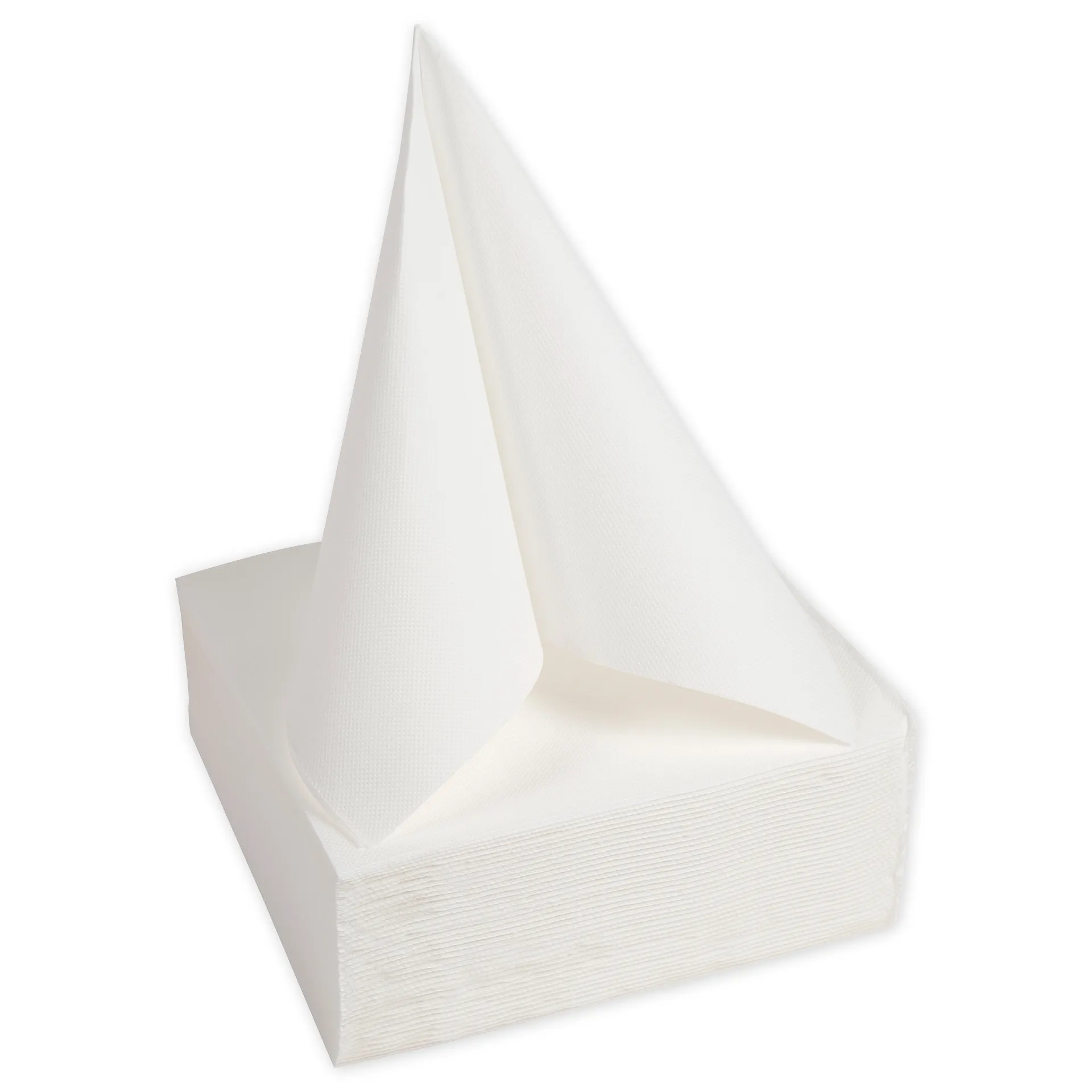 Set Servietten weiß, 2-lagig, 38x38 cm, 40 Stück