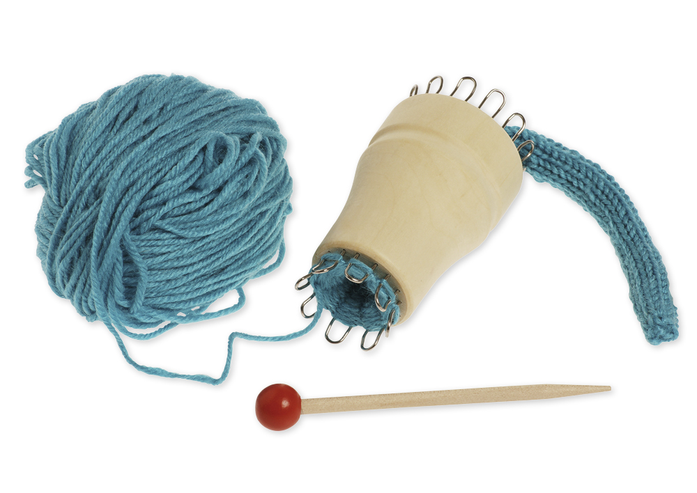 Strick-Türmchen "Kleine Liesel", 4 cm ø