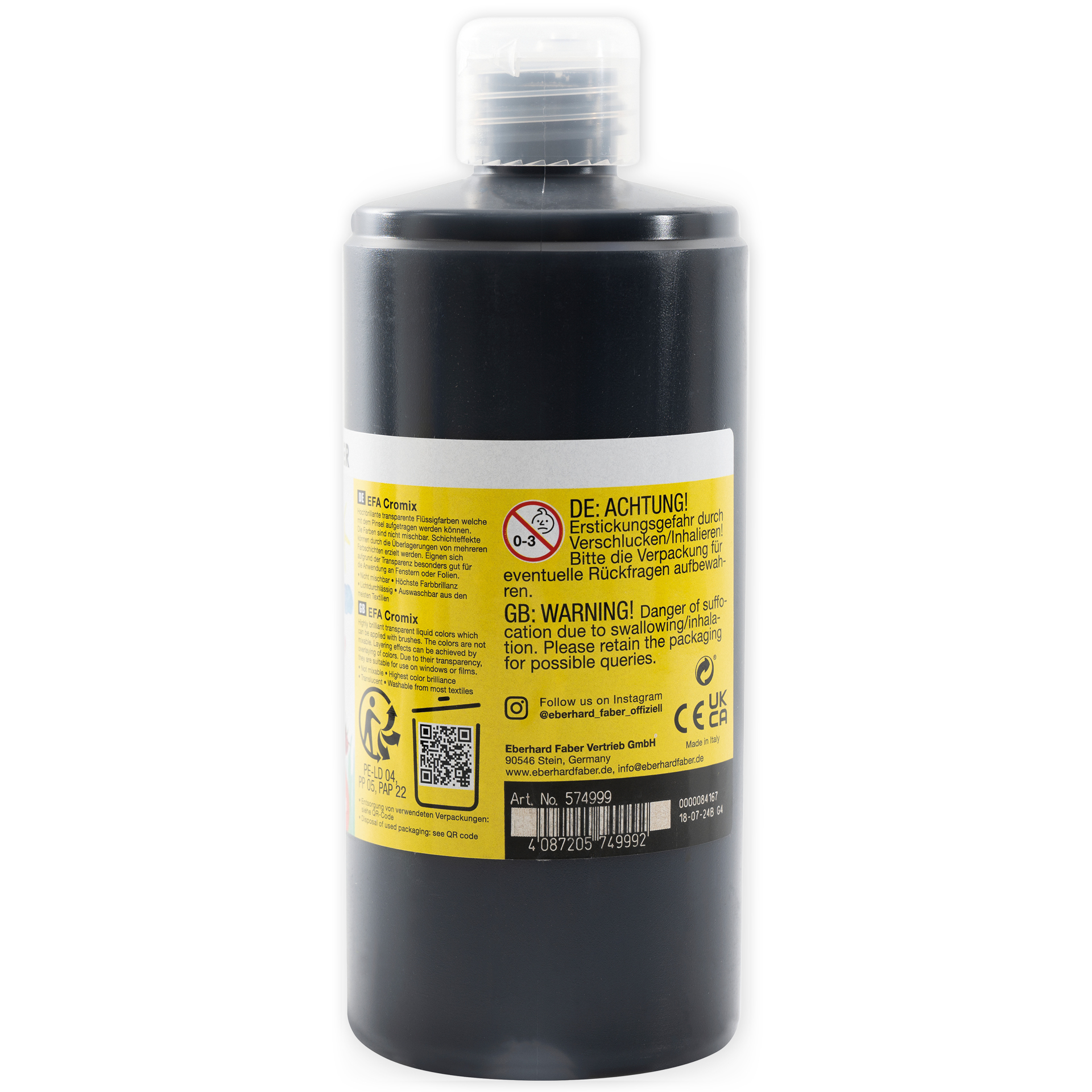 Eberhard Faber Cromix Transparentfarbe, 500 ml