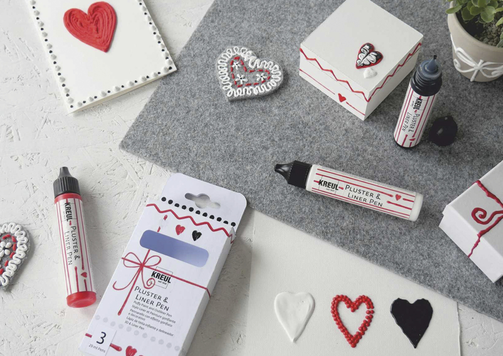 Set Liner Pen mit 3D-Effekt, 3-tlg.