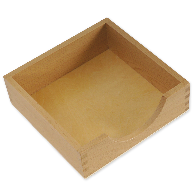 TimeTEX box för insticksfigurpapper, 14 x 14 cm "Montessori Premium"