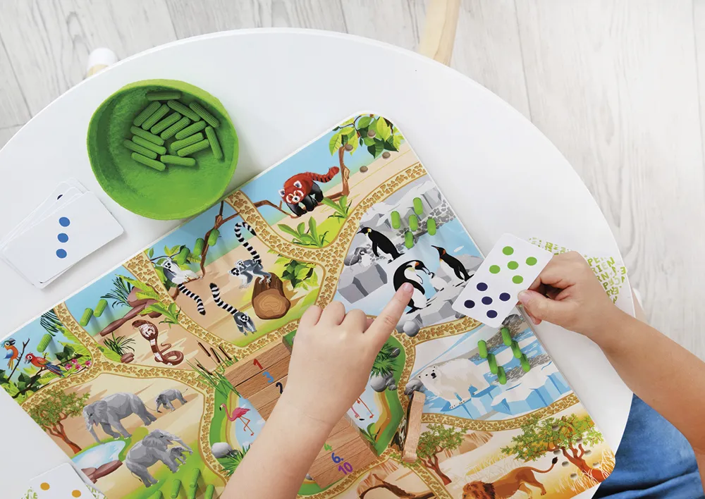 beleduc Lernspiel "Joe's Zoo", 96-tlg.