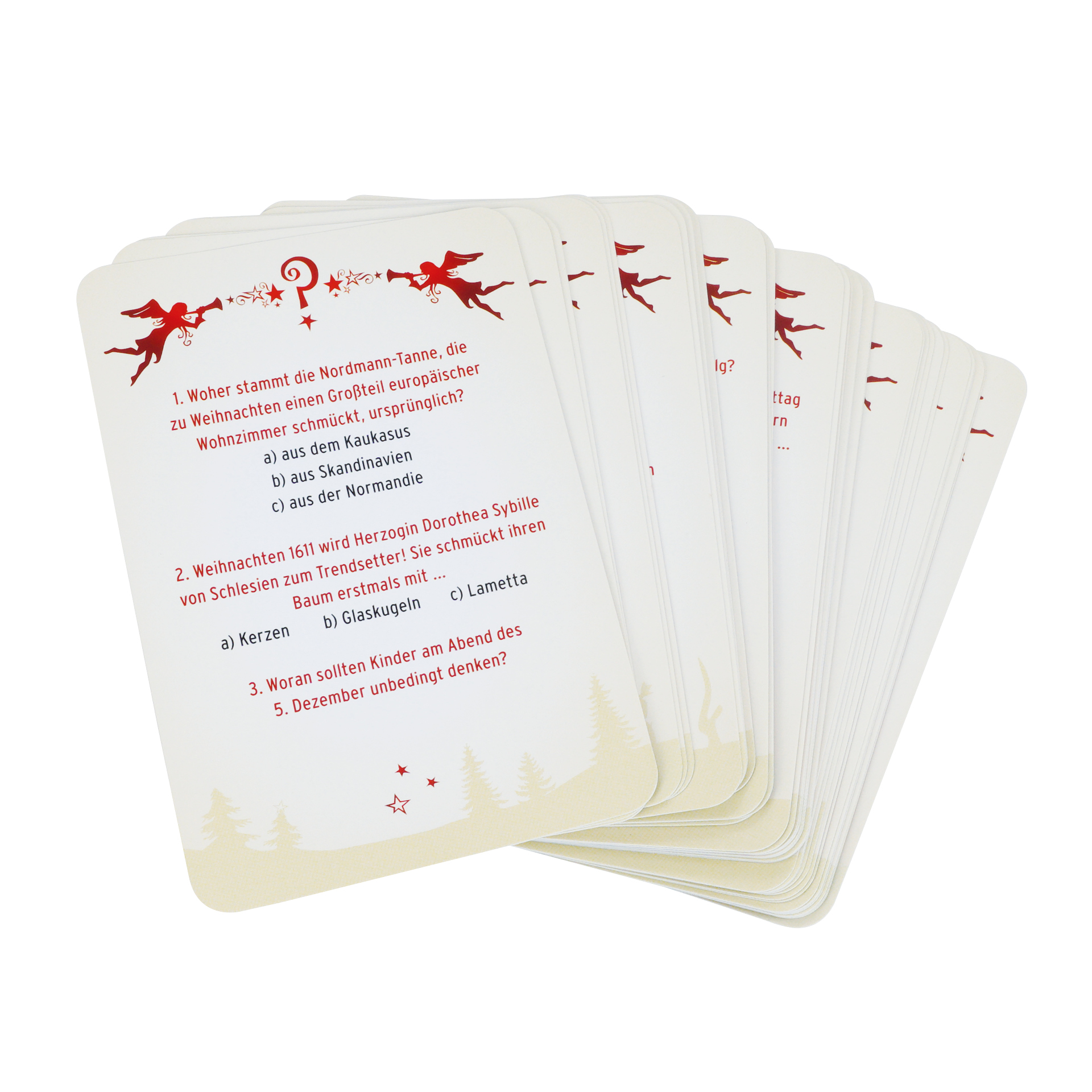 Lernspiel "Das Weihnachts-Quiz", 50-tlg. in Box