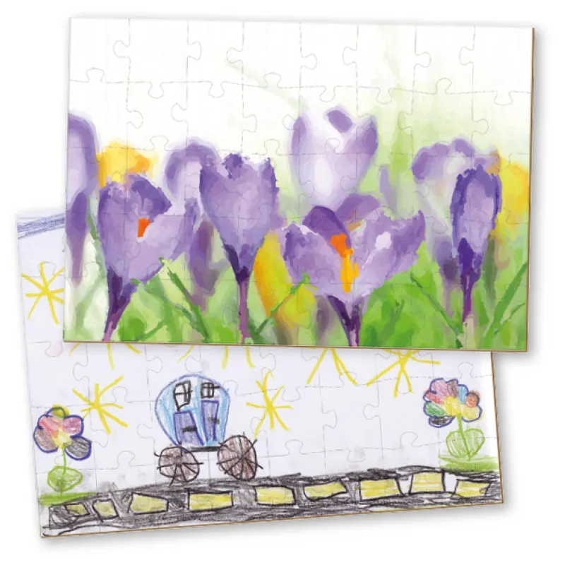 Puzzle zum Bemalen