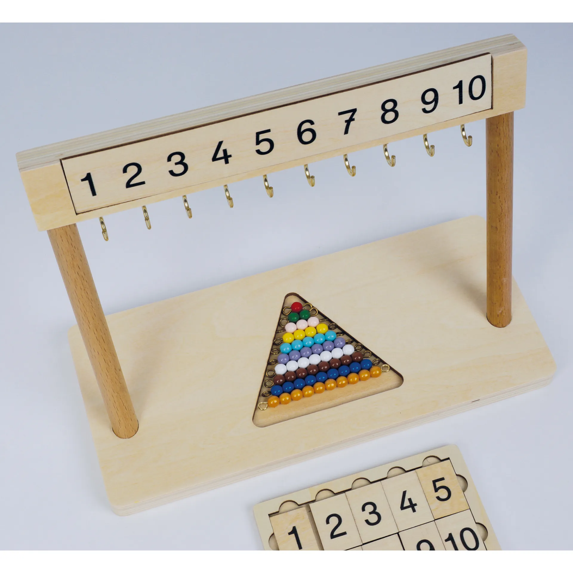 TimeTEX Aufhängung für Perlentreppe 1-10 "Montessori Premium"