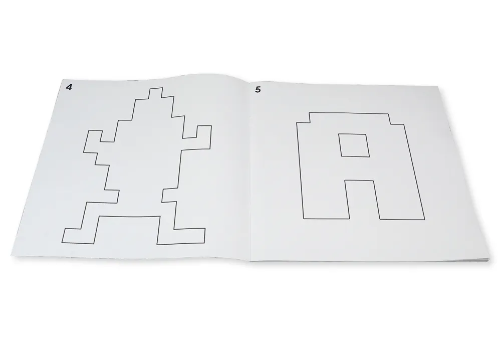 Sæt pentominoer lavet af RE-Wood, med skabeloner, 938 styk. i æske