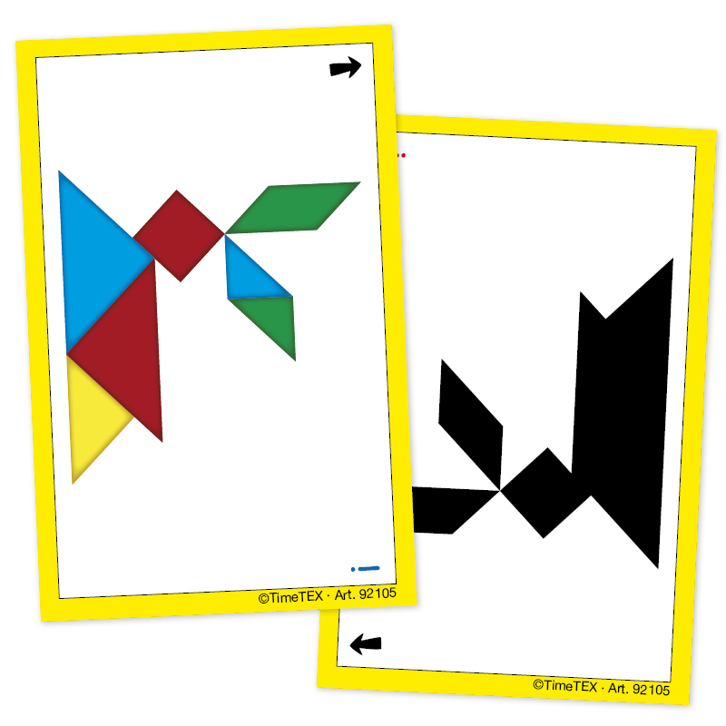 Kartenspiel "Tangram" in Etui Kartenspiel "Tangram" in Etui