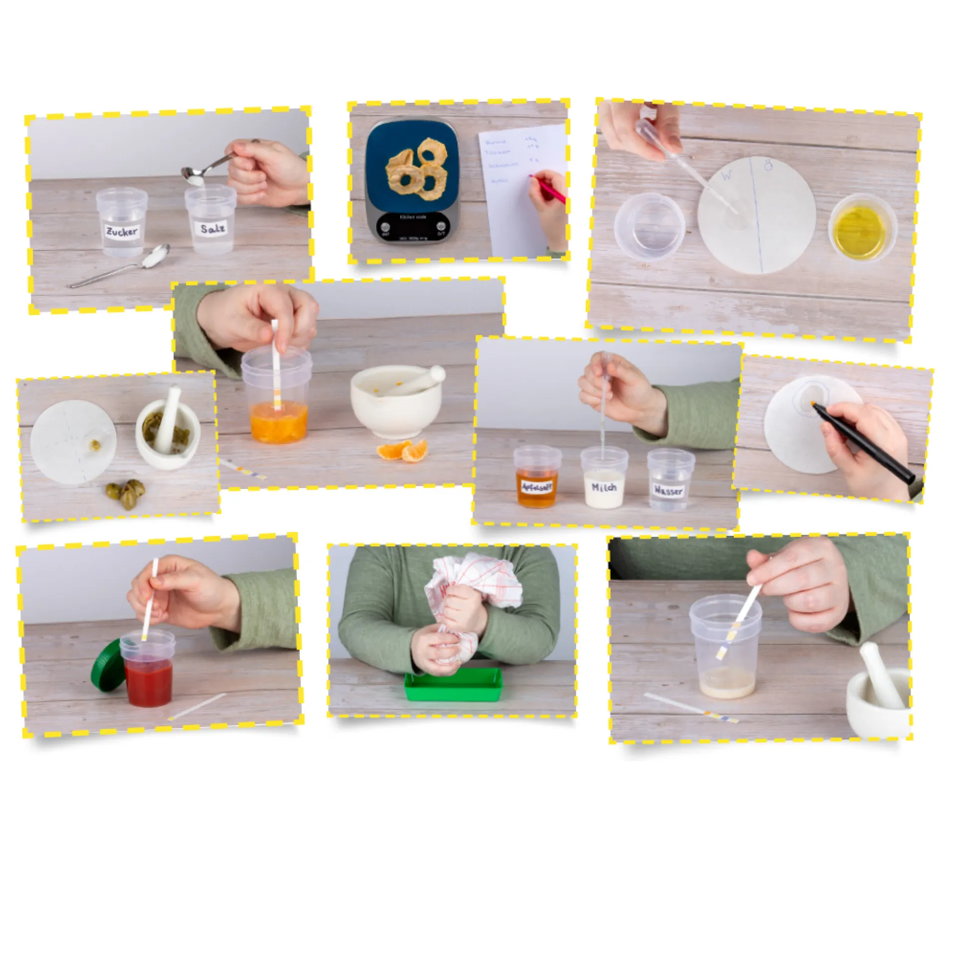 Forscherkoffer "Gesunde Ernährung – Nahrungsmittel und ihre Inhaltsstoffe"