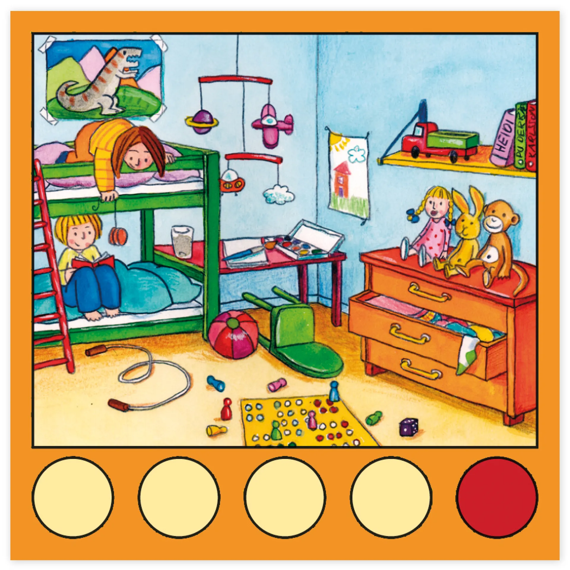 Lernspiel "Spielhaus", 43-tlg.