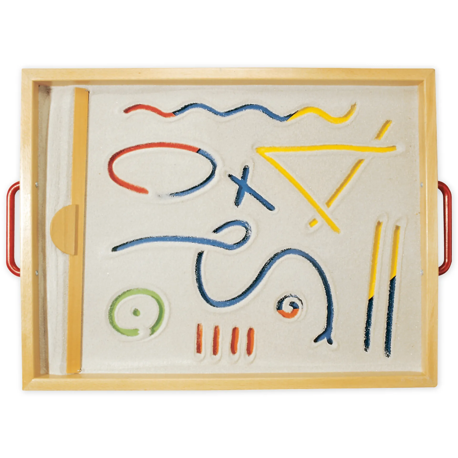 Sandwanne mit Glasboden, 5-tlg.