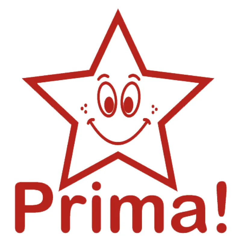 Trykpude Stempel "Perpetuum", "Stjerne - Prima"