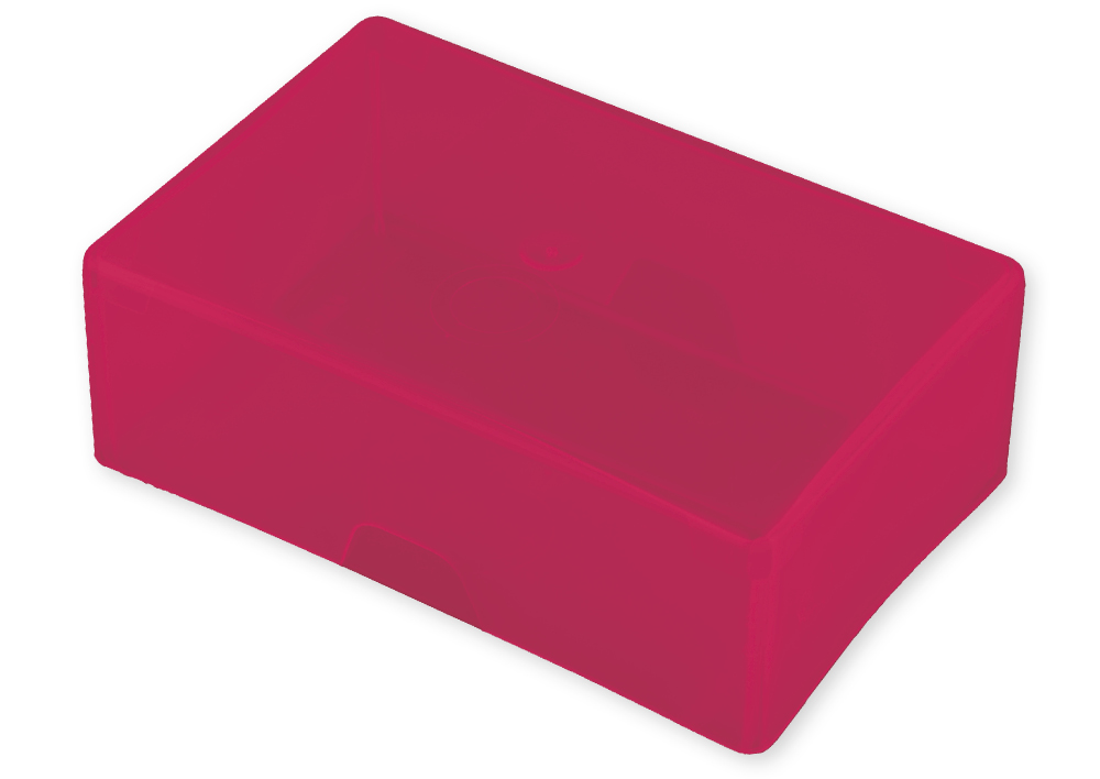 Hög kartlåda, färgad