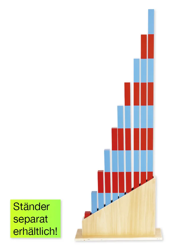 TimeTEX Numerische Stangen "Montessori Premium"