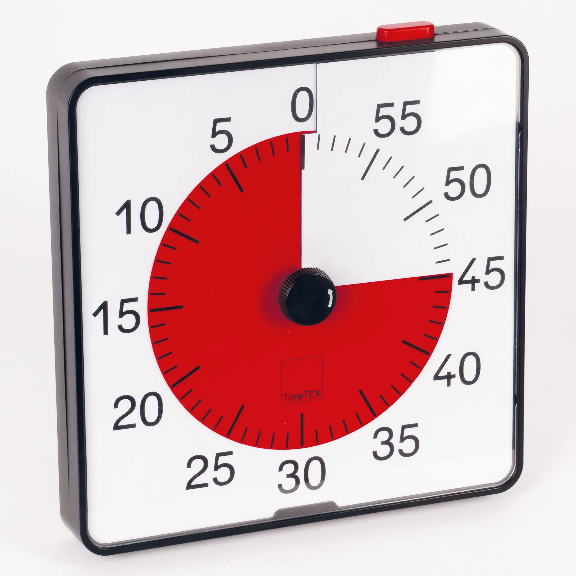TimeTEX Timer "Countdown" XL, 32x32 cm, med pausknapp